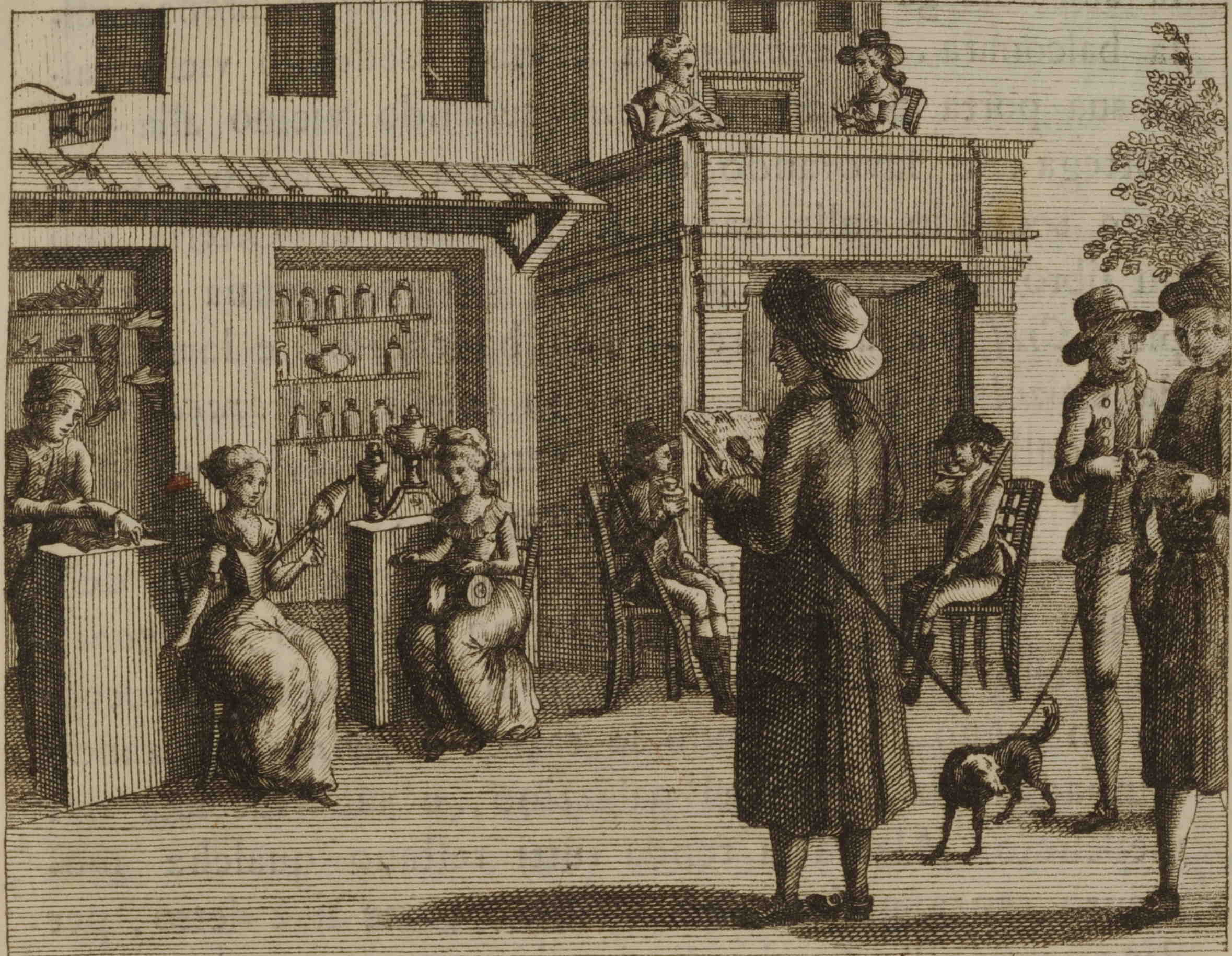 Carlo Goldoni, Il Ventaglio, Atto I, Scena I, Venezia, Zatta, 1789 (93.C.121) 