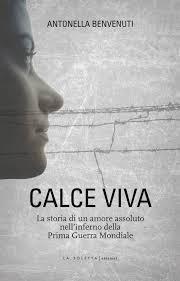 Copertina del romanzo: Antonella Benvenuti, Calce viva (Toletta 2013) 