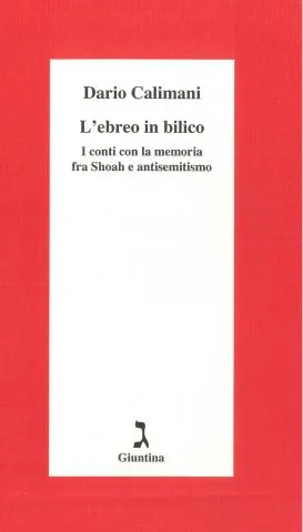 Copertina volume -Dario Calimani-L'ebreo in bilico