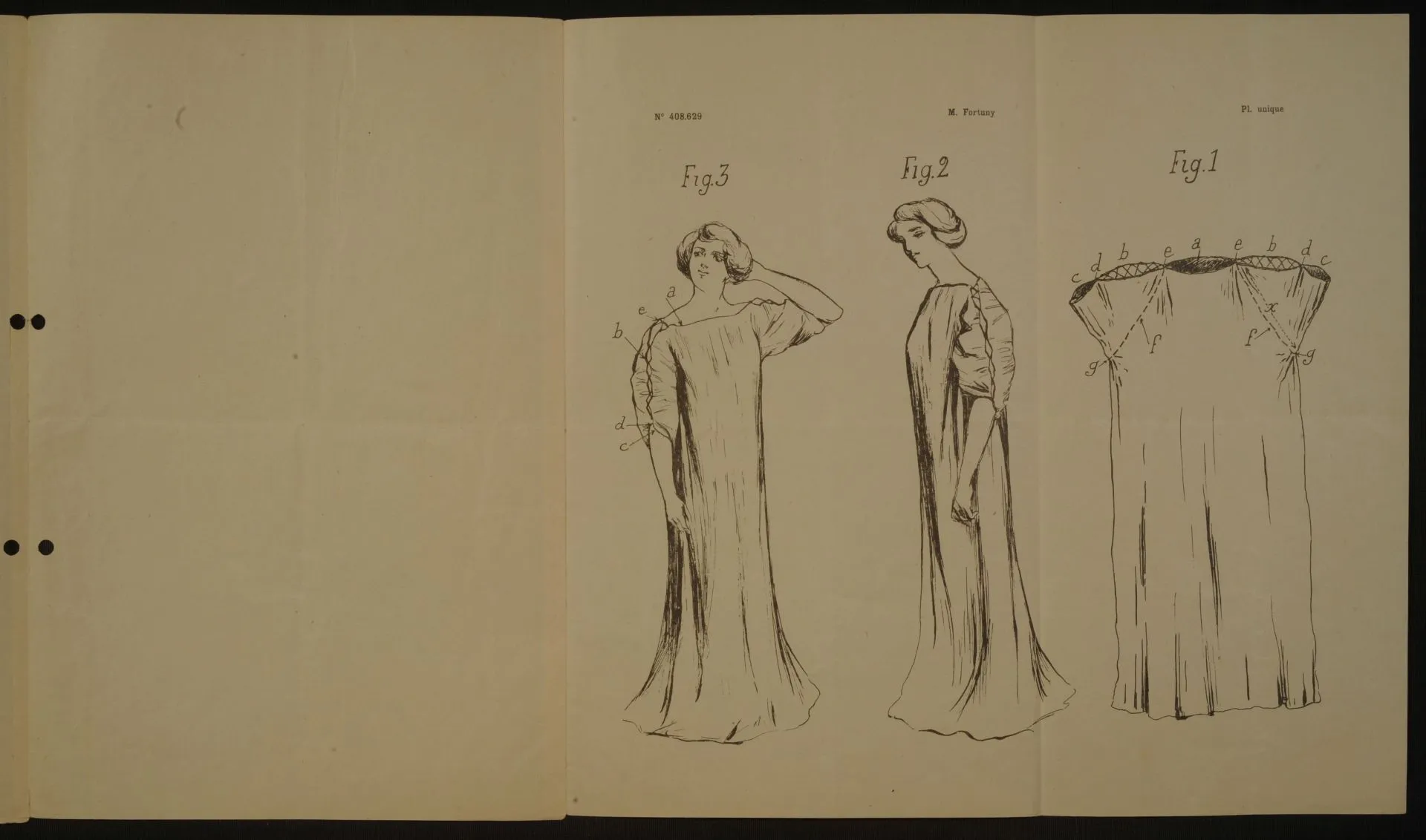 Fondo Fortuny schizzi