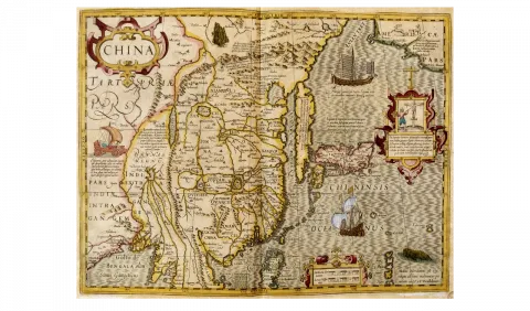 Gerahrd Mercator , Atlantis novi pars tertia, tav.68, carta Zzz