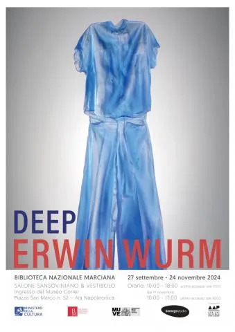 Locandina Mostra ERWIN WURM - DEEP