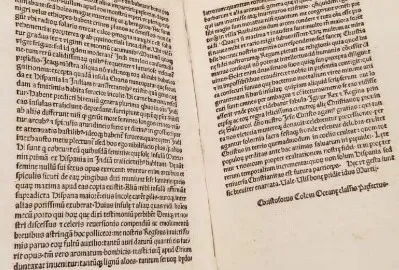Torna alla Marciana l'incunabolo di Colombo!