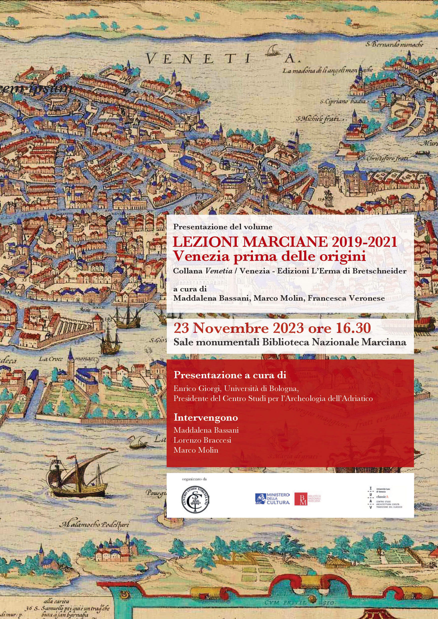 CONFERENZA Venezia prima delle Origini