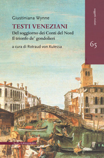 Giustiniana Wynne.Testi veneziani